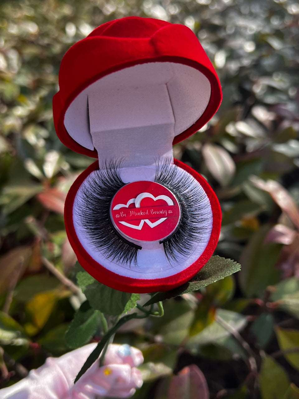 Limited Edition Vday Rose Lashes - Be Minked Beauty